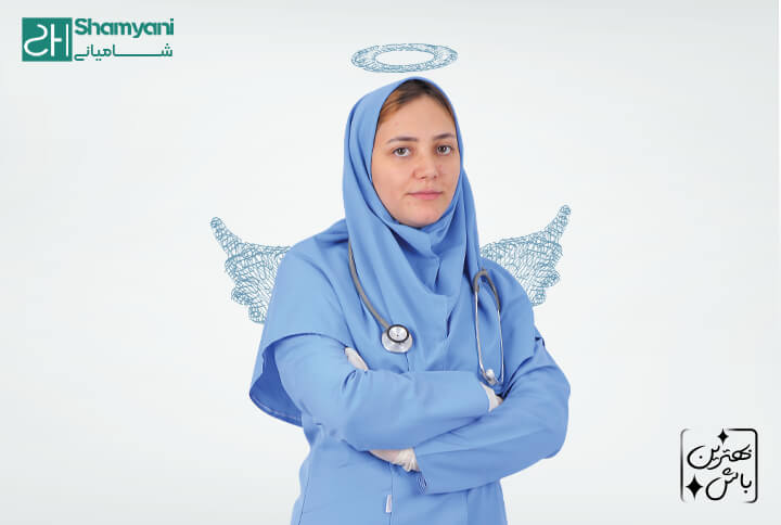 لباس پزشکی حرفه‌ای برای پرستاران | روپوش پزشکی شامیانی | اسکراب مدرن و ارگونومیک | تنوع لباس فرم پرستاری